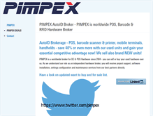 Tablet Screenshot of pimpex.com